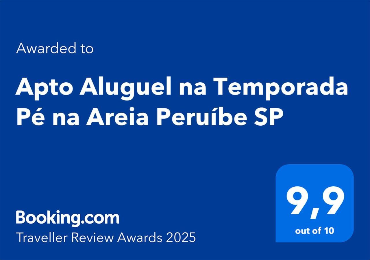 Apto Aluguel Na Temporada Pe Na Areia Peruibe Sp Zewnętrze zdjęcie
